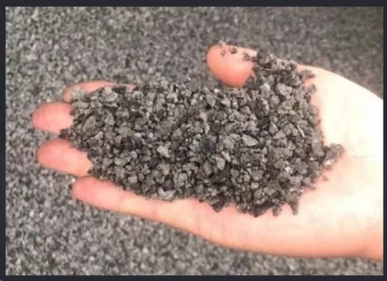 धातुकर्म 8500j कैलक्लाइंड पेट्रोलियम कोक 0-1 मिमी कम सल्फर पेट्रोलियम कोक